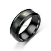 Band Rings Stainless Steel Temperature Ring Mood Emotion Couple Fashion Jewelry For Women Men Drop Delivery Dhktk