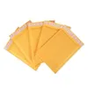 Bolsas de empacotamento 100pcs/lotes bolhas malandades acolchoados envelopes embalagens Kraft Envelope de correspondência 130x110mm Drop Drop Office School Busi DHT7Q