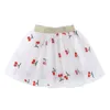 Enfants Tutu Tulle Jupes Broderie Fleur Pettiskirt Bébé Danse Ballet Scène Jupes Maille Gaze Demi Fête Mini Jupe Dancewear Costume Dressup Fantaisie Jupes BC727