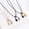 Pendant Necklaces 2PCS/Set Tai Chi Heart Couple Necklace For Women Men Magnet Paired Jewelry Valentine's Day Party Friendship Fashion