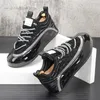 Casual nieuwe mode heup lederen mannen hop sportschoenen skateboard schoenen zapatillas hom 74