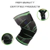 Skyddsutrustning 1 bit av sportmän komprimering knästång elastiska stödkuddar fitnessutrustning volleyboll basket cykling 230524