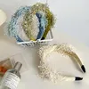 Fashion Top Quality Hairband Pearls Flower Headband Luxurious Baroque Headwear Party Wedding Turban Hair Accessories