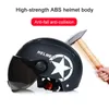 Motorcycle Helmets Electric Motor Car Helmet Scooter Bike Open Face Half Baseball Cap Anti-UV Safety Hard Hat Bicycle Adjustable