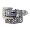 Designer Ceinture B Ceinture Hommes Ceintures Pour Femmes Brillant Diamant Ceintures Aiguille Boucle Multicolore Rock Punk Ceinture Avec Fleur Strass Ceinture