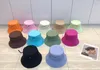 Tasarımcı Balıkçı Şapkası Ayarlanabilir Saf Pamuk Malzeme Klasik Dış Mekan Kırıştı Şapka Moda Plaj Şapkası Four Seasons Giyilebilir Şapka 11 Renkler Aralarından Seçim