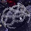 Autres accessoires de mode YouLaPan HP471 Mode Strass Femme Bandeau Front Chaîne Brillant Cristal Coiffure De Mariée Bijoux Fête De Mariage Headp J230525