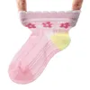 5 Paare/Charge Sommer Baumwolle Cartoon Fashion Network 2023 Frühling 1-12 Kinder Jugend Student Jungen und Mädchen Babysocken G220524