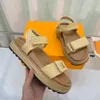 Tasarım Terlikler Sandaletler ve Espadriller Cordoba Flat Comfort Sandalet Sunset Comfort Düz Sandalet Fildişi Siyah Yazlık Ayakkabı