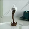 Decorative Objects Figurines Resin Statues Floating Coffee Cup Art Scpture Home Kitchen Decoration Crafts Spilling Pouring Liquid Dhkmb