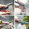 Arrosoir de jardinage pulvérisateur bouteille de boisson arrosoir haute pression petite tête de pulvérisation réglable à pression manuelle