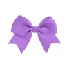 Hair Accessories Solid Grosgrain Ribbon Bows With Clips Girl Boutique Handmade Bowknot Baby Kids Drop Delivery Maternity Dhll0
