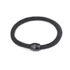 Hair Rubber Bands Strongly Pl The Black Band Rope Fabric Elastic Loop Gsfq081 Basic Tieup Gift Head Accessories Drop Delivery Jewelr Dhhdn
