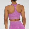 Active Sets Sexy Zipper Women Seamless Yoga Set Workout Clothes For Sportwear Fitness Gym Suit High Waist Activewear