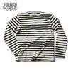 Herren T-Shirts Bronson Breton Stripe Shirts Langarm Vintage Herren Französisch Sailor Naval T-Shirt 230525