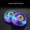 Yoyo Magicyoyo K8 나비 금속 합금 알루미늄 Yoyo Professional 8 Ball U Shape Bearing Long Sleep Advanced Yo Classic 장난감 230525