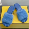 2023 mode dames mode slippers sandalen zomer geborduurde canvas ontwerper glijbanen sandles platforms schuifschoenen voor vrouw dames wit zwart met doos -140