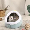 Кровати для кошек теплый кровать дом питомник гнездо прекрасно