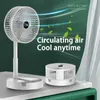 Nouveau Ventilateur Pliable Portable Silencioso Ventilateur De Plancher Ventilador Portatil USB Rechargeable Troisième Vitesse Table D'été Bureau Camping En Plein Air Ventilateur