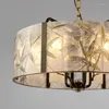 Hängslampor nordiska led kristall vintage lampljus tak dekorativa föremål för heminredning marockansk dekor