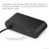 4 Ports GC Gamecube zu für Wii U PC USB Switch Game Controller Adapter Konverter Super Smash Brothers