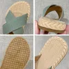 Slippers Gladiator Summer Summer praia chinelos femininos sandálias casuais linho sandalias planas mujer comfy home slides ao ar livre sapatos 2023