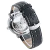 女性用時計時計メカニカルリストウォッチ自動自己巻き上げ豪華なスタイルスケルトンブリッジホローダイヤルレザーストラップ230524
