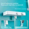 Ensembles de douche de salle de bain blanc simple élégant robinet de salle de bain LCD système de robinet de douche 2 voies robinet de salle de bain en laiton robinet de douche pour bain mitigeur simple G230525