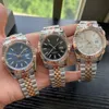 Mäns automatisk mekanisk klocka 36/41mm 904L All rostfritt stål klockor kvinnor 28/31 kvartsbatteri super lysande safir vattentät armbandsur Montre de luxe