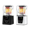 Juicers Smoothie Blender Machine Commercial 2L Ice Crusher Mixer Low Noise Home Electric 1 Set Free Spare Parts Multifunctional Smooithe