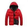 Hommes vestes 2023 hiver hommes chaud manteau coupe-vent vêtements d'extérieur imperméable rembourré mode bas pour extérieur épais veste Streetwear