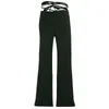 Scene Wear Latina Dance Pants for Girls Ballroom Practice Costume Tap Tango Salsa Outfits Designer Kläder JL1796