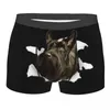 Underpants Scottish Terrier Love Boxer Shorts para homens 3D Male Scottie Dog Rouphe Calcinha