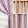 Curtain Mixed Colors Line String Window Tassel Door Room Divider Scarf Valance