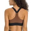 Йога наряд женщин с высоким компактным сжатием Shock-Resition Sperive Sperive Bra Back Back Lem-Circle Fitness Rung