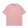 2023 Summer Mens Designer T Shirt Casual Man Damska TEES Z literami Drukuj krótkie rękawy