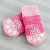 Vêtements pour chiens Jopet Pet Cat Chaussettes Automne Et Hiver Chaud Eastic Pour Petit Moyen Grand Teddy Fadou Bomei Chaussures Accessoires