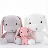 Dolls de pelúcia 25/50/65cm Cute Rabbit Plexhy Phyed Animal Rabbit Doll Beby Kids Toys Presente de aniversário Presente de Natal para Girl 230525