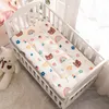 Baby Crib Set 120x60cm Toddler Bed Madrass Pad Fleece Breattable Boys Girls Cartoon Room Cute Floor Play Mat 230525