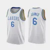 Maillots de basket-ball pour hommes 6 23 James 24 BRTANT Maillots de basket-ball pour hommes Bryant Lakers cousus 8 24 sports de plein air Nouveaux hommes haut