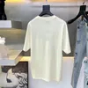 メンズデザイナーTシャツ男性TシャツLuxe Mens Tshirts黒人デザイナーシャツ女性のための夏の乗組員半袖通気性コットンレター衣服4364