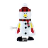 Kinderspeelgoed feest voorstander van ups elektronische huisdieren windup en kronkelende wandel Santa Claus eland Kerstmis Snowman Clockwork Toy Christmas Child Cadeau