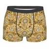 Underpants Male Cool Pisley Bandana Print Underwear Bohemian Style Boxer Briefs Soft Shorts Panties