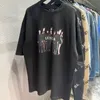 バレンギアガシャツTシャツレディースデザイナーTシャツプリントファッションマンパリシャツコットンカジュアルティーショートスリーブラグジュアリーヒップホップストリートウェアTシャツ560