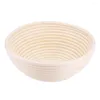Bakningsverktyg handgjorda oblekt naturliga sockerrör Banneton Proofing Basket Dough Bread Kit