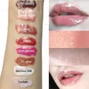 Makeup à lèvres Lipstick 16 couleurs Cherry brillante Vitamine Clear Dust / Glow / Diamond Milk Glaze Liquid Liquid Lip Gloss Bomb Glow