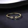 2023 New European 3a Zircon S925 Silver Ring Women’s Brand 18k Gold Plated Ring Female Female Classic Form