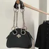 Новые дизайнерские панк-субаксилярные сумки Vivi Fashion Hot Girls с цепочкой на плечо, женская кожаная роскошная сумка, классические женские кошельки для боулинга 1014