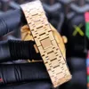 Relógio luminoso movimento mecânico automático masculino designer oco volante superfície relógio de pulso 45mm pulseira de negócios aço inoxidável à prova d' água Montre De Luxe