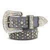 Classic Bb Belt with bling rhinestones waistband belts for mens Women Designer ceinture as friends gift